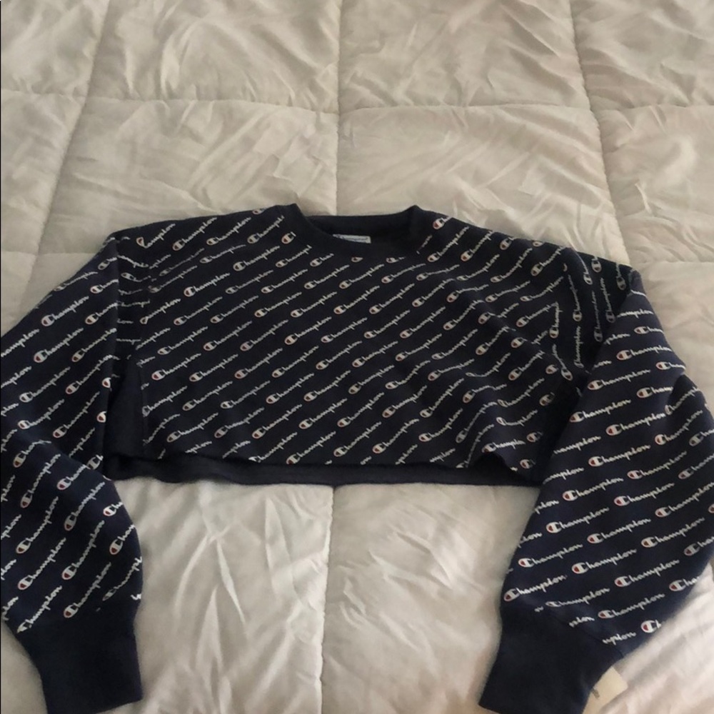 Champion Crop Sweatshirt NWT